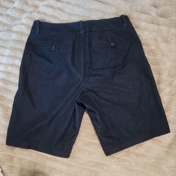DOCKERS Woman Shorts Navy Blue - Picture 2 of 3